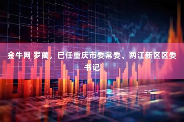 金牛网 罗蔺，已任重庆市委常委、两江新区区委书记